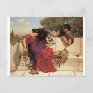 Postal Godward - La Vieja Historia