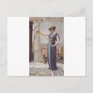 Postal Godward - Una Dama Pompeiana