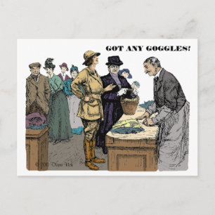 Postal Goggles Postcard
