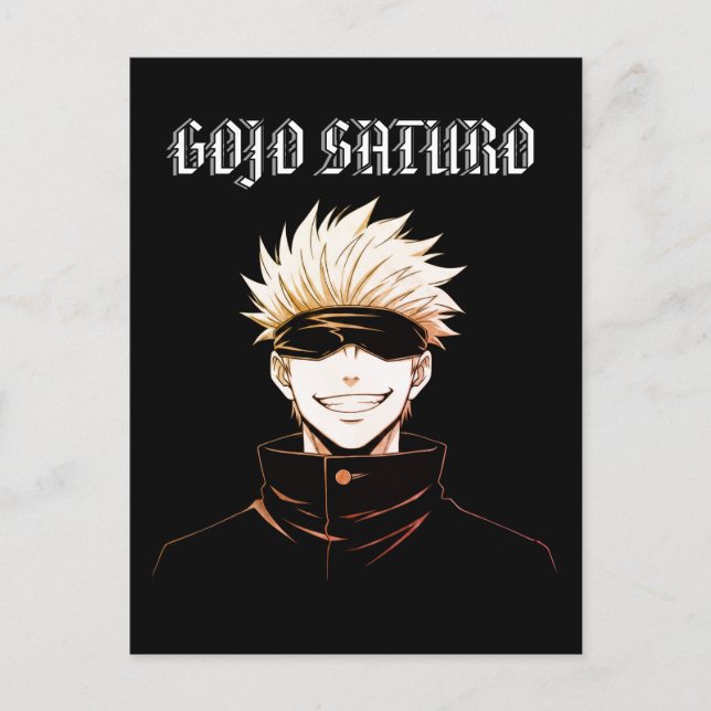 Postal Gojo Satoru (Anverso)