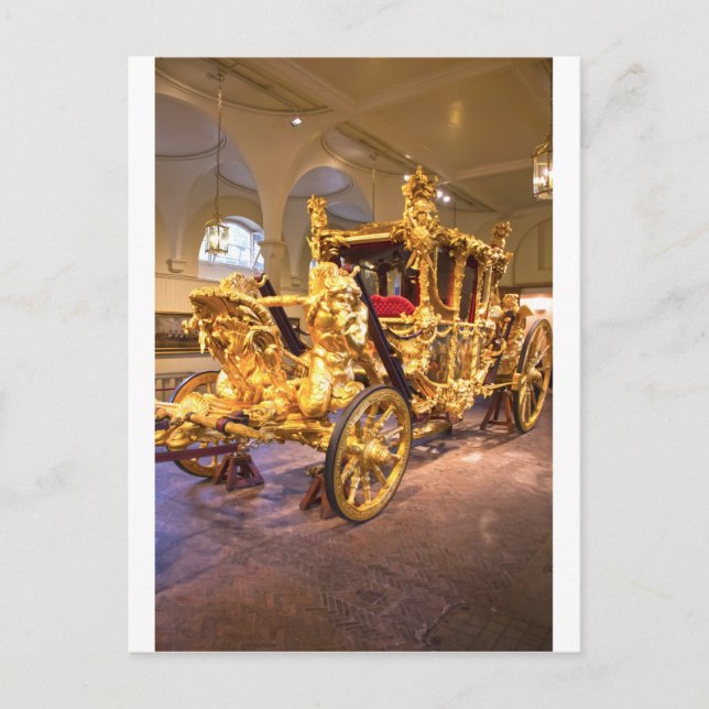 Postal Gold State Coach London (Anverso)