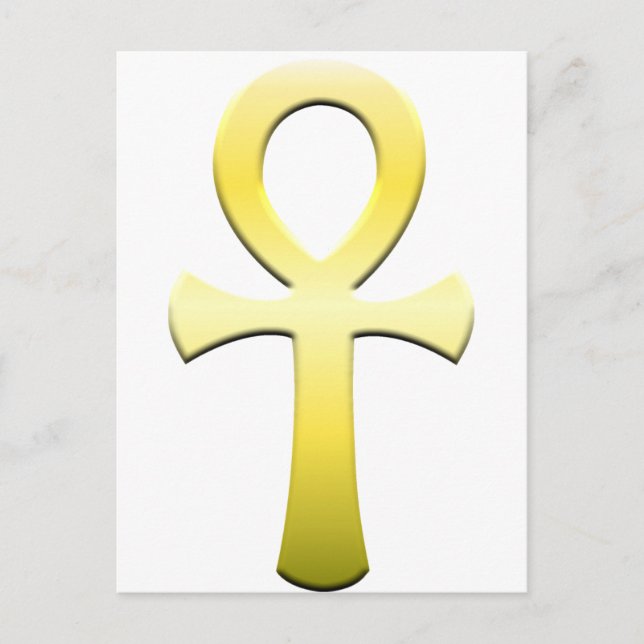 Postal Golden Ankh (Anverso)