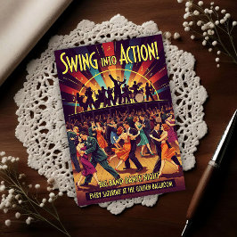 Postal Golden Ballroom Big Band Dance Night