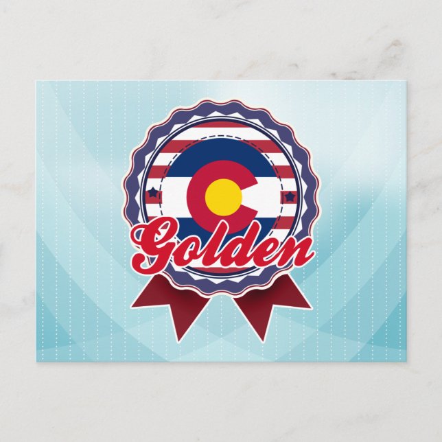 Postal Golden, CO (Anverso)