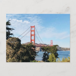 Postal Golden Gate Bridge, California