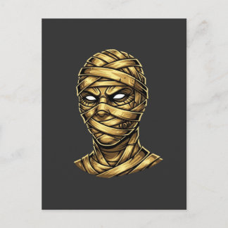 Postal Golden Mummy Pharaoh - Ancient Egypt Streetwear