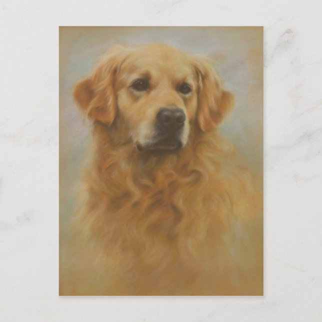 Postal Golden Retriever (Anverso)