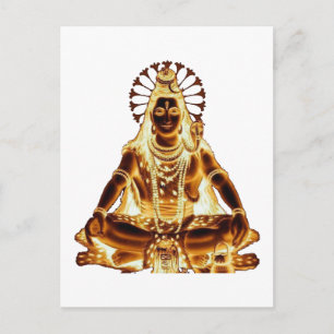 POSTAL GOLDEN SHIVA
