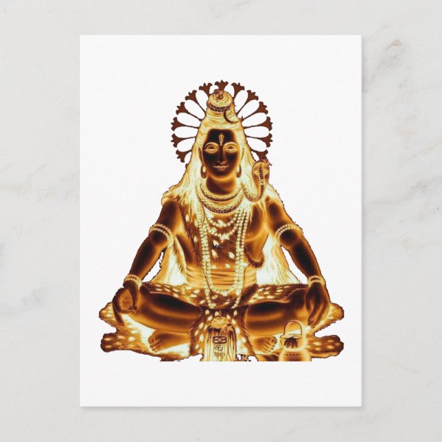 POSTAL GOLDEN SHIVA (Anverso)