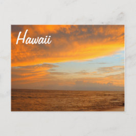 Postal Golden Sunset