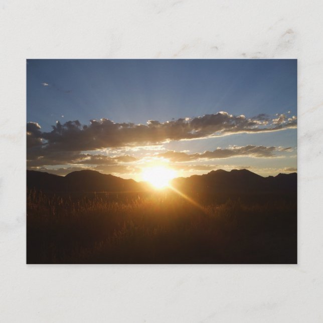 Postal Golden Sunset (Anverso)
