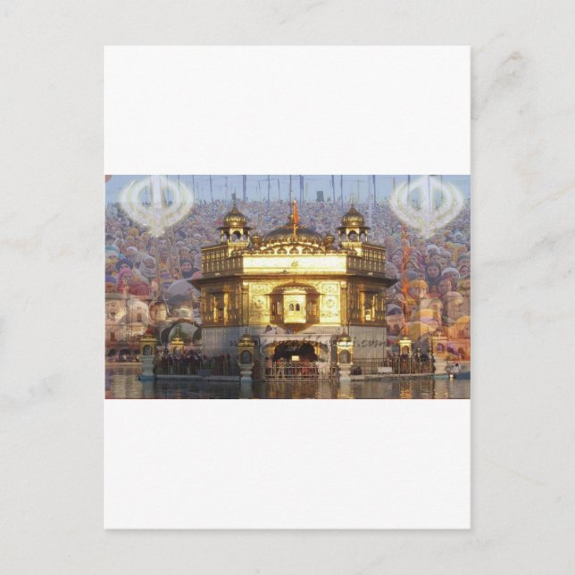 POSTAL GOLDEN TEMPLE (Anverso)