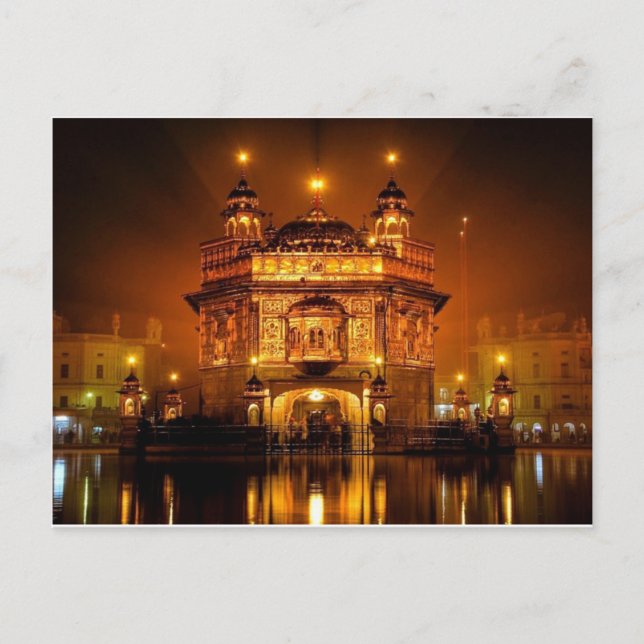 POSTAL GOLDEN TEMPLE AMRISTAR (Anverso)