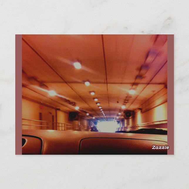 POSTAL GOLDEN TUNNEL (Reverso)