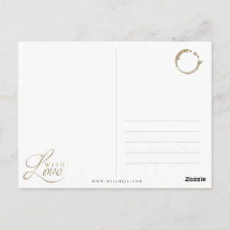 Postal GOLDENE WELTKARTE GLOBUS Postkarte