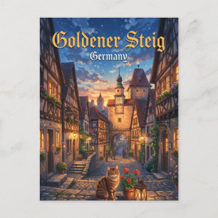 Postal Goldener Steig Alemania