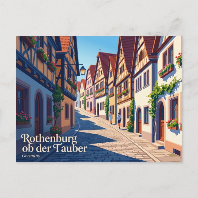 Postal Goldener Steig Alemania (Anverso)
