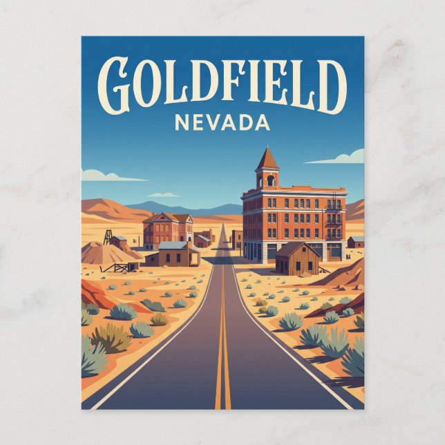 Postal Goldfield EE. UU. (Anverso)