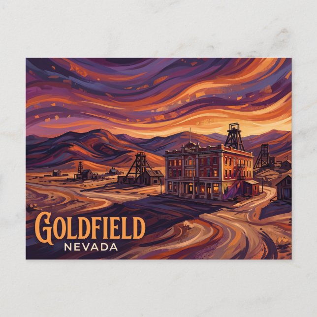 Postal Goldfield EE. UU. (Anverso)