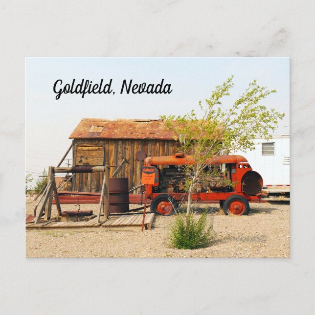 Postal Goldfield, Nevada (Anverso)