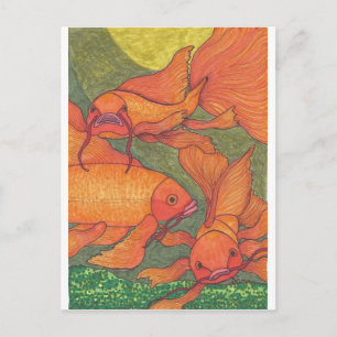 Postal Goldfish - Koi