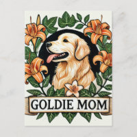 Goldie Mamá Perro Golden Retriever Madres Perro
