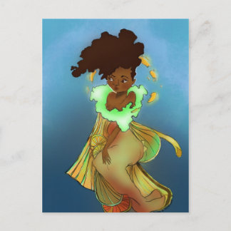 Postal Goldie Postcard