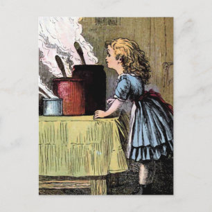 Postal Goldilocks encuentra el Ilustracion de la cosecha