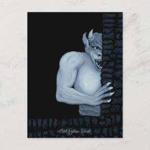 Postal Golem Gargoyle