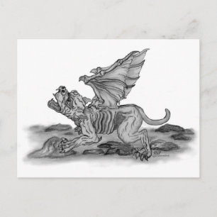 Postal Golem Gargoyle