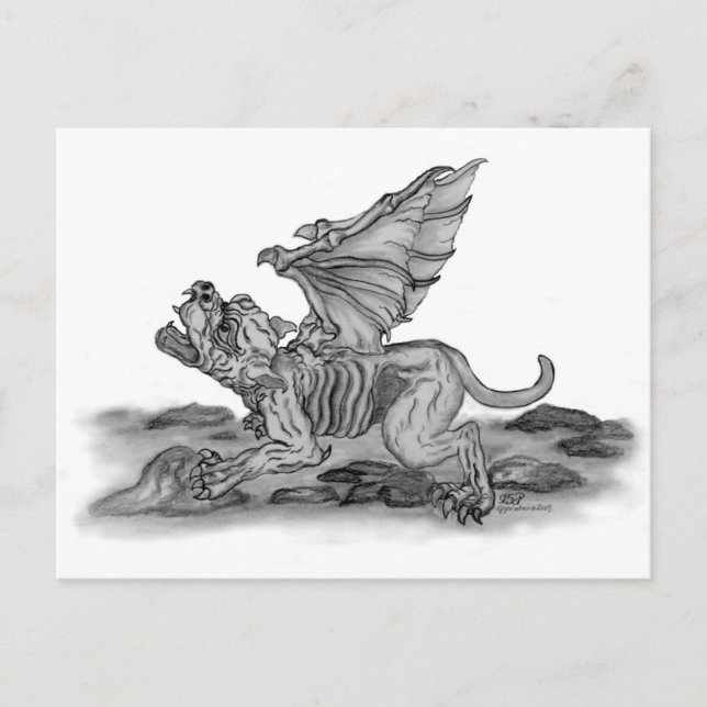 Postal Golem Gargoyle (Anverso)