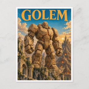 Postal Golem, Monstruo de Fantasía Gótica