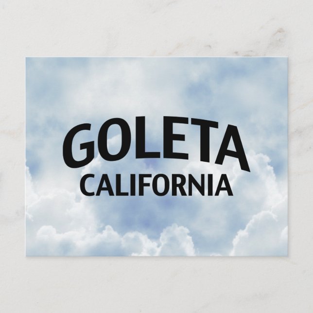 Postal Goleta California (Anverso)