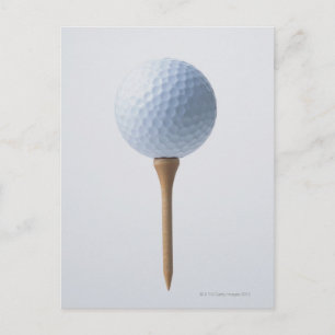 Postal Golf Ball y Tee
