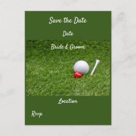 Postal Golf con amor