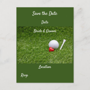 Postal Golf con amor