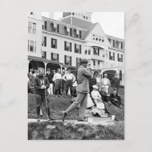 Postal Golf del vintage, 1890s