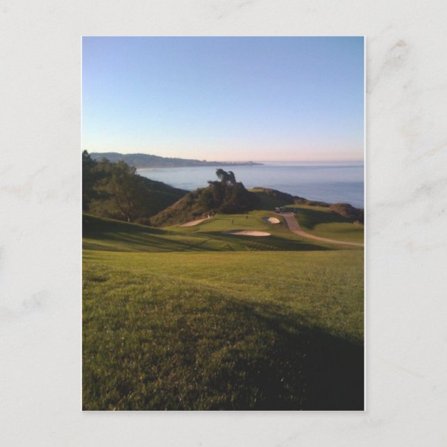 POSTAL GOLF EN CALIFORNIA (Anverso)