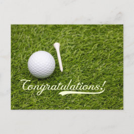 Postal Golf Felicitaciones lo hiciste por golfista