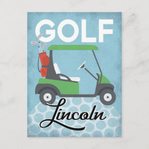 Postal Golf Lincoln Nebraska - Viajes Retro Vintage