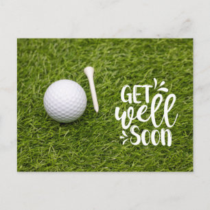 Postal Golf Que te mejores pronto golfista