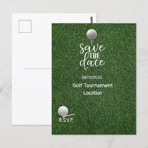 Postal Golf Salvar la fecha para el torneo de golf Golfer