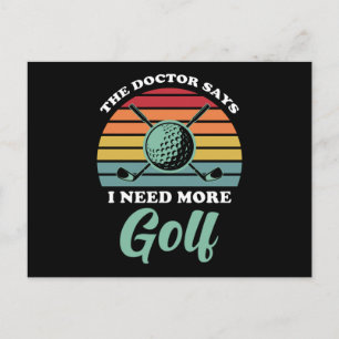Postal Golf Saying Funny