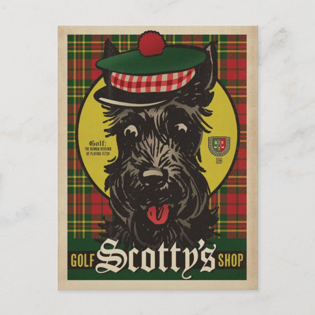 Postal Golf Scotty's Shop (Anverso)