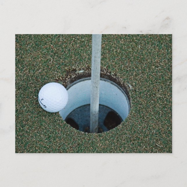 Postal golf... un juego de pulgadas (Anverso)