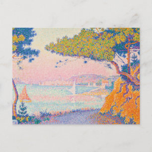 Postal Golfe Juan de Paul Signac