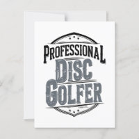 Golfer de disco profesional | Disco de golf