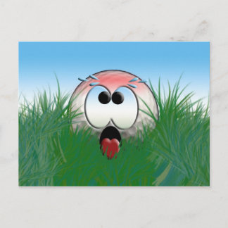 Postal Golfer Gift Idea Golf Player Golfball Humor Gracio