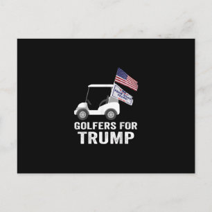 Postal Golfistas Para Trump 2020