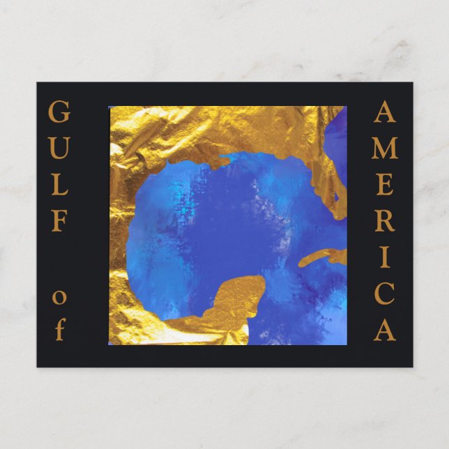 Postal Golfo de América (Anverso)